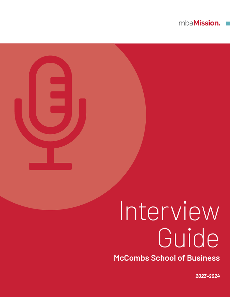 Texas McCombs Interview Guide