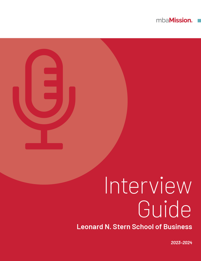 NYU Stern School of Business Interview Guide