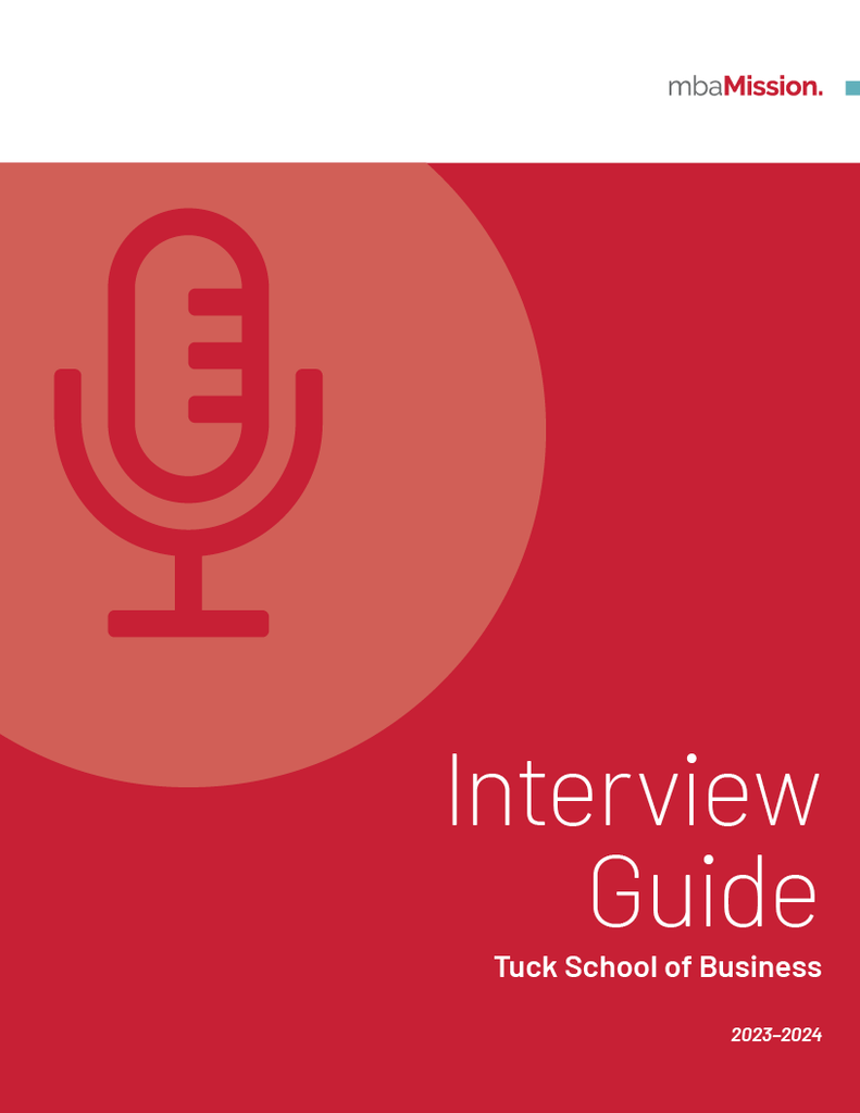 Dartmouth Tuck Interview Guide